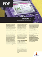 Acterna ANT 5 SDH Test Set Data Sheet