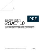 Psat NMSQT Practice Test 1 Explanations