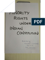 Minority Rights under Indian Constitution