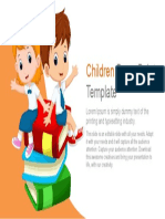 62812-children powerpoint template