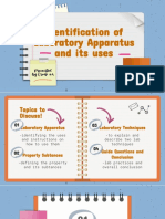 Identification of Laboratory Apparatus and Its Uses: Presented by Group #4