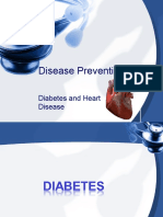 Disease Prevention: Diabetes and Heart Disease