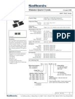 Saronix: Technical Data