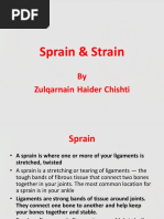 Sprain & Strain