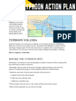Philippines Typhoon Action Plan