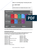 Digital Media Cheat Sheet (2021)