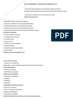 PRELIM LESSON IN ASSESSMENT of STUDENT LEARNING (ASL 1)