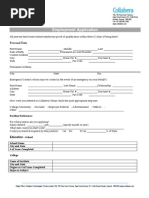 Collabera Employment Application