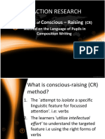 Action Research: Conscious - Raising
