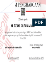 Juara Poster - M.dzaki Dilfu Ammar