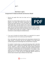 Assignment #1- Relational Model and Decision Model-converted