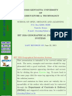 Jomo Kenyatta University OF Agriculture & Technology: P.O. Box 62000, 00200 Nairobi, Kenya E-Mail: Elearning@jkuat - Ac.ke