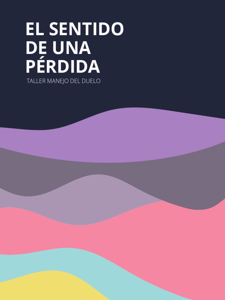 Taller de Manejo del Duelo | PDF | Dolor | Las emociones