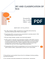 History of Plastics Classification