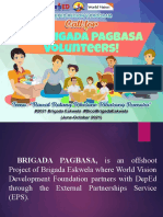 Brigada Pagbasa Presentation