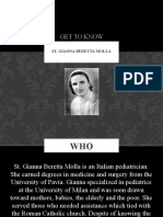Get To Know: St. Gianna Beretta Molla