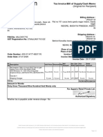 Tax Invoice/Bill of Supply/Cash Memo: (Original For Recipient)