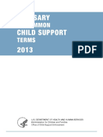 Child Support Glossary 484593