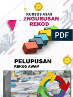 Pelupusan Rekod Kerajaan 2018