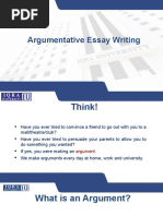 Argumentative Essay Final