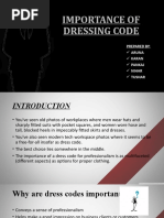 Importance of Dressing Code 2