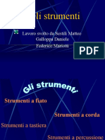 Gli Strumenti