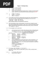 Chapter 4: Net Present Value