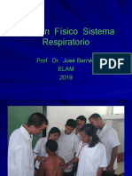 Examen Físico Sistema Respiratorio