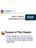 Chapter - 2: Basic Computer Organization and Design