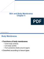 Skin and Body Membranes - PPTX 2020-2021