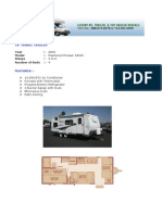 OC RV Vehicle Details 18' Travel Trailer