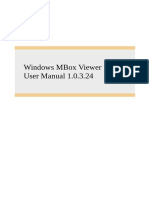 Windows Mbox Viewer User Manual 1.0.3.24