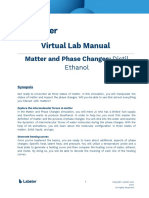 DIS Matter and Phase Changes Distill Ethanol Lab Manual