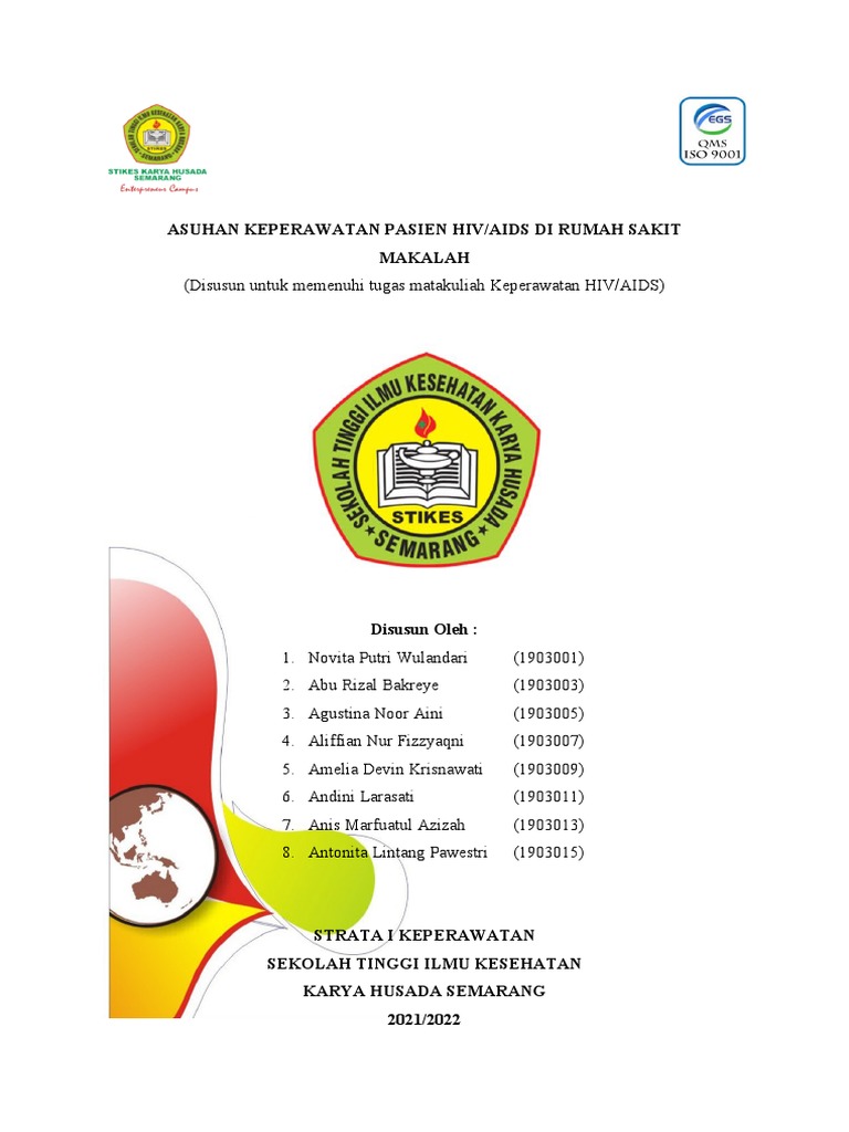 Kel.1 Askep Hiv-Aids Di Rs | PDF