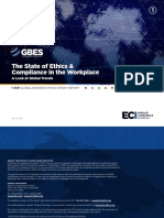 2021 ECI GBES State Ethics and Compliance in Workplace