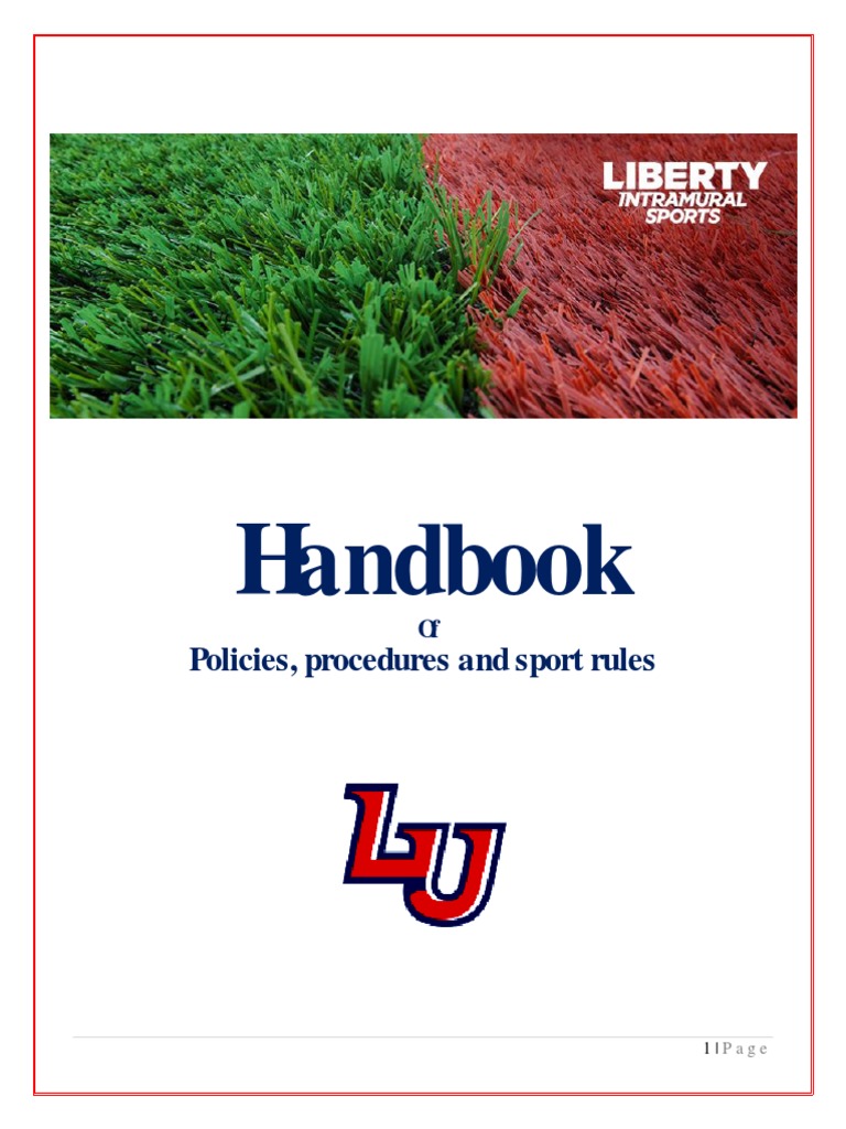 Handbook Policies, Procedures and Sport Rules PDF National