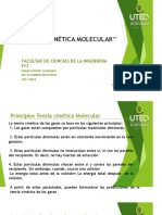 "Teoría Cinética Molecular": Facultad de Ciencias de La Ingenieria FCI