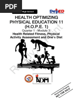 HOPE11 q1 Mod3 Healthrelatedfitnessphysical v5