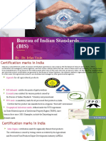 Bureau of Indian Standards (BIS) : by Dr. Irfan Yasin