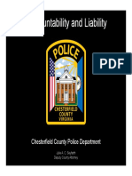 Chesterfield County (VA) Police - 2021 Legislative Academy Discussion