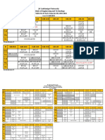 JK Lakshmipat University Institute of Engineering and Technology Time-Table For B.Tech Semester III, 2021-2022 W.E.F. 31.08.2021