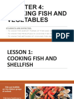 Cooking Fish and Vegetables: Students Are Expected