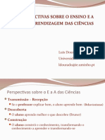 3.perspectivas Ensino e Aprendizagem Das Ciências