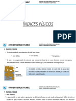 Índices físicos dos solos