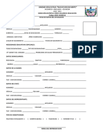 FICHA DEL ESTUDIANTE 2020 - 2021 Imprimir