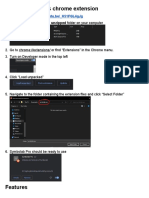 How to use this chrome extension