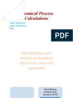 Chemical Process Calculations: Sweta C Balchandani Faculty, SOT-Chemical, Pdpu