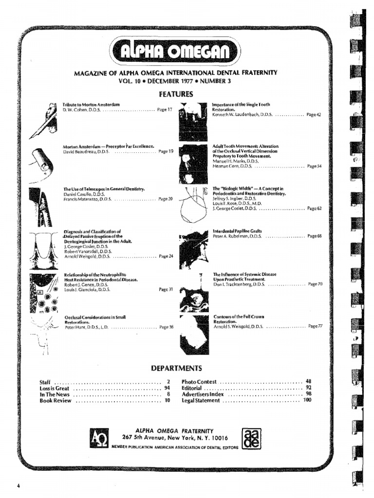 Coslet's Classification of Passive Eruption | PDF | Periodontology ...