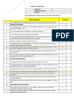 FSSAI Inspection Checklist