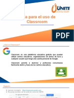 Guía para El Uso de Classroom